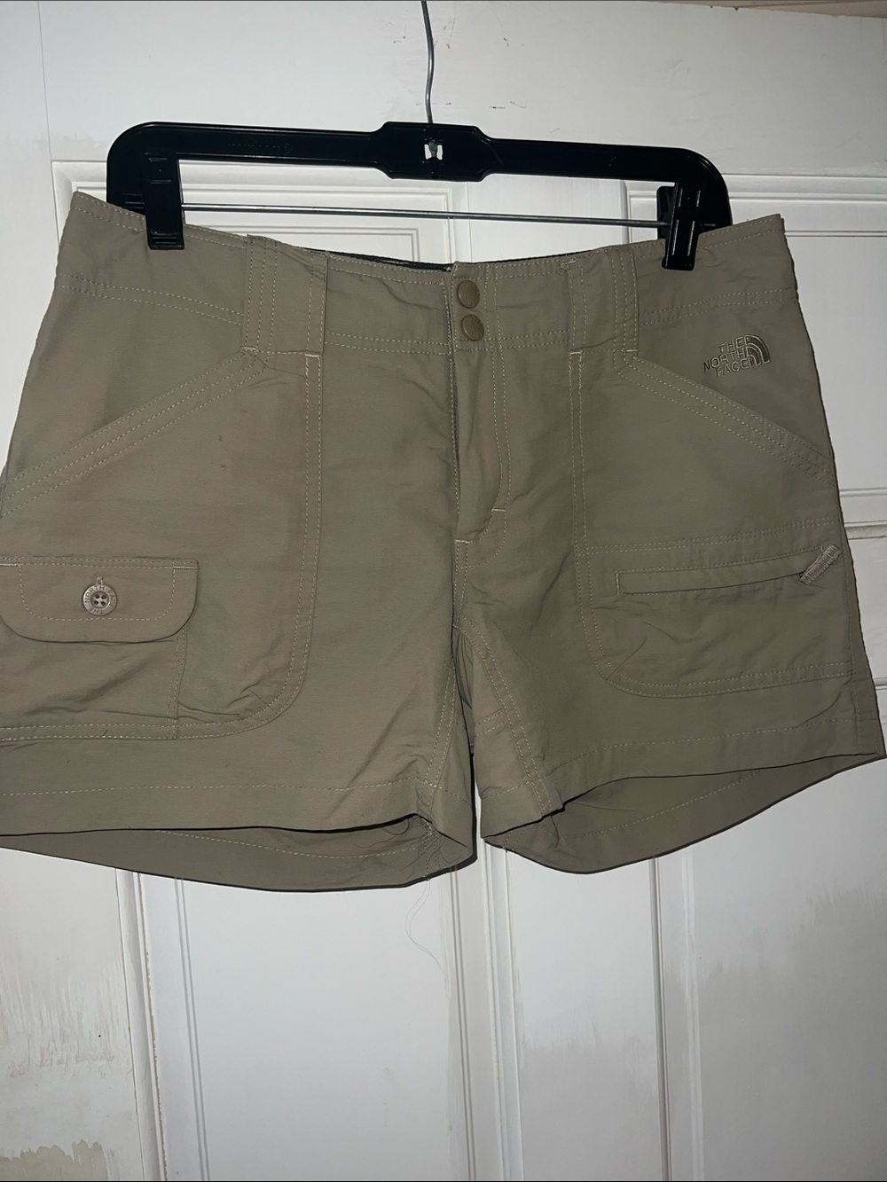 The North Face Women's Tan Cargo Shorts